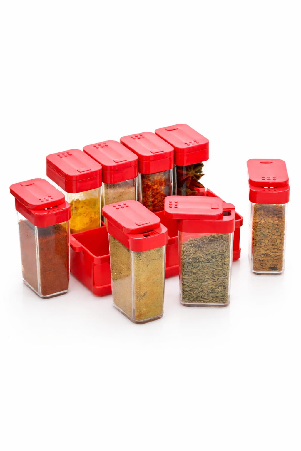 multipurpose spice rack with tray