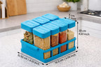 multipurpose spice rack with tray