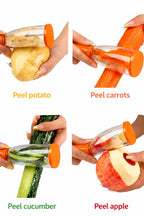 Smart Multifunctional Vegetable / Fruit Peeler For Kitchen