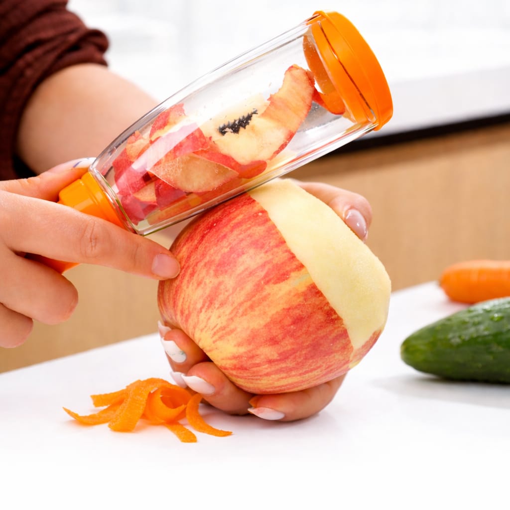 Smart Multifunctional Vegetable / Fruit Peeler For Kitchen
