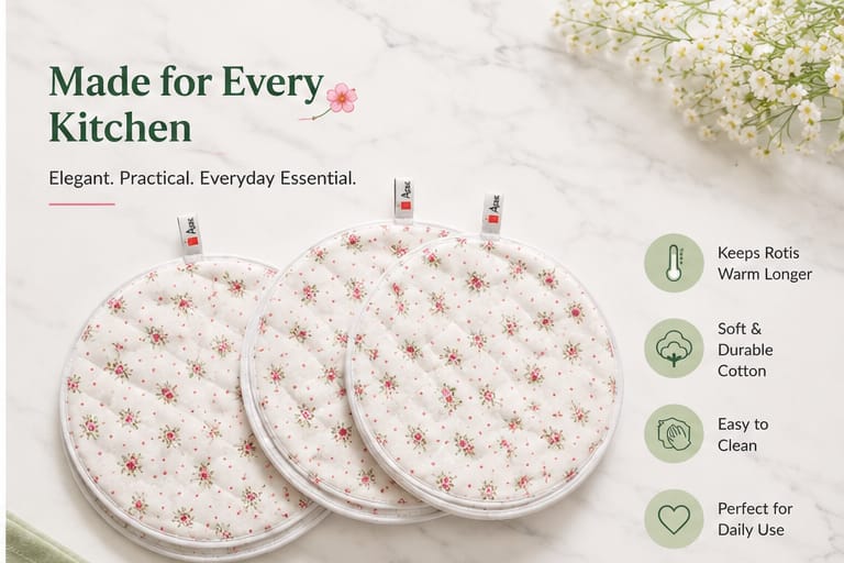 Primium cotton roti covers