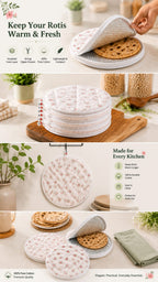 Primium cotton roti covers